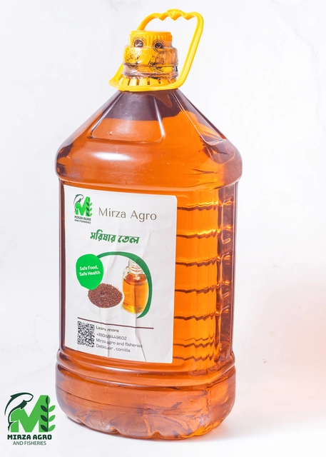 প্রথম চাপের সরিষার তেল / Cold-pressed Mustard Oil Image 1